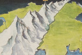 Le 6 décembre 1992, les Suisses rejettent à une très faible majorité l’adhésion du pays à l’Espace économique européen (EEE). Le dessin humoristique de Bürki paru dans 24 heures évoque le profond fossé qui sépare la Suisse alémanique - campagnarde...